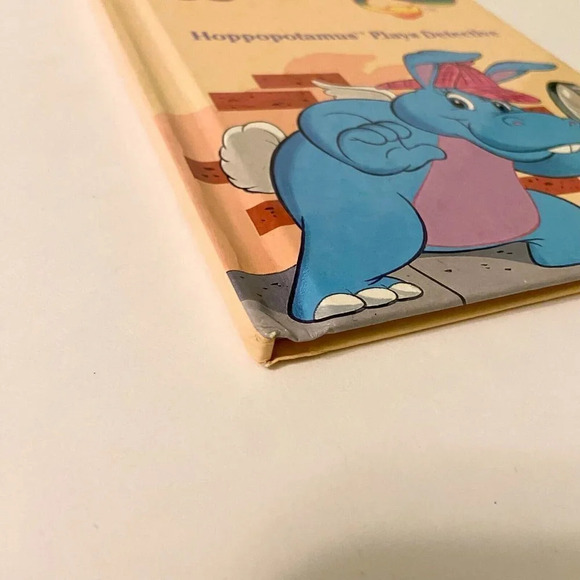 Vintage 1984 Wuzzles Hoppopotamus Plays Detective Habro Book - Picture 3 of 15